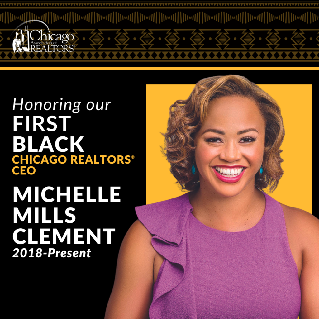 First Black Chicago REALTORS® CEO - Michelle Mills Clement