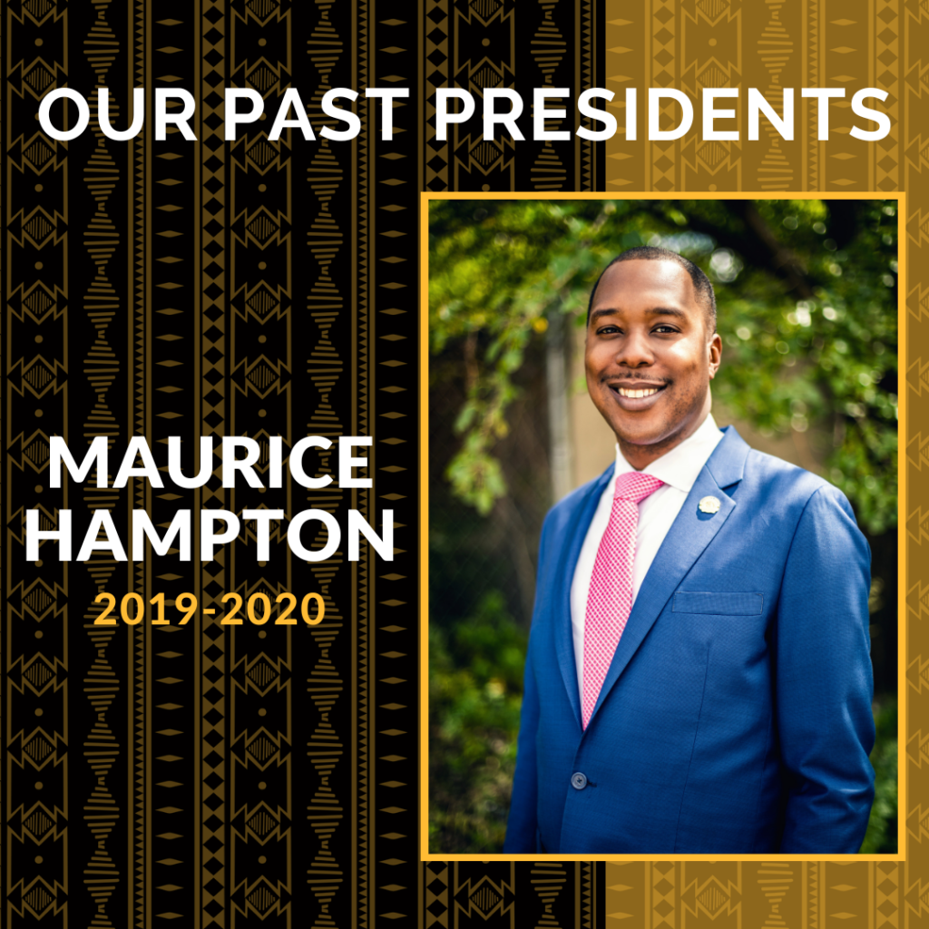 Past President Maurice Hampton: 2019-2020