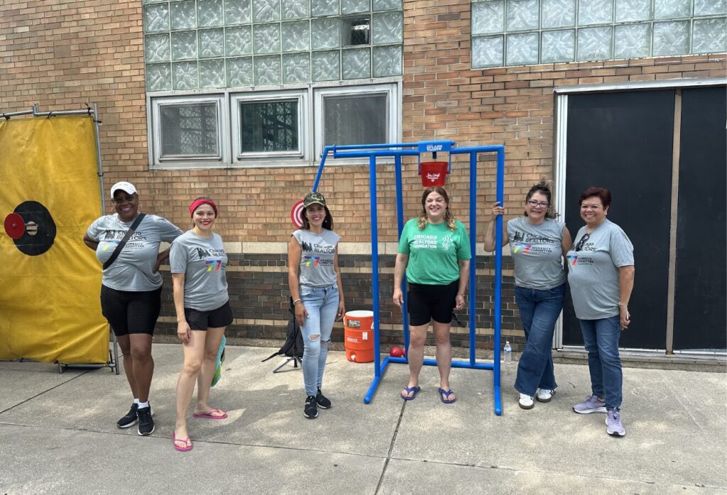 volunteers at the boys & girls club carnival